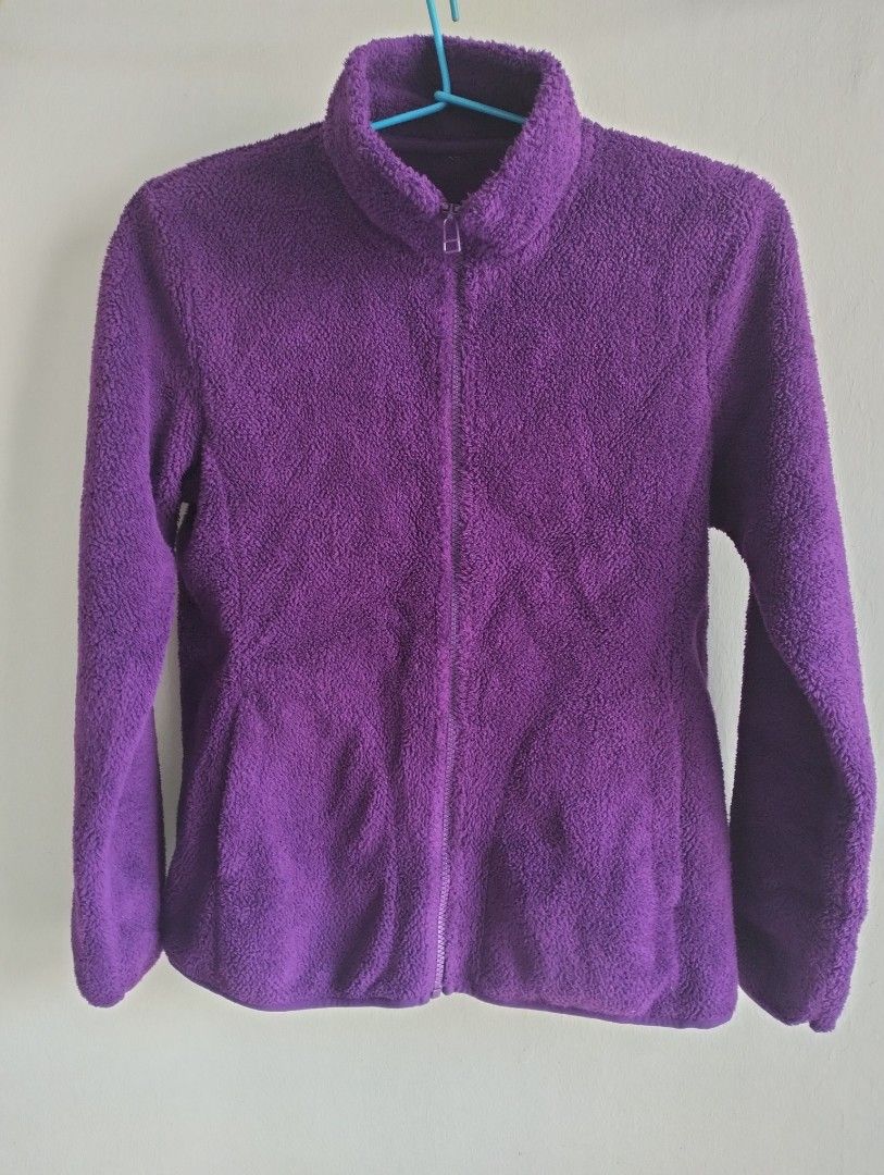Purple fleece womens on sale