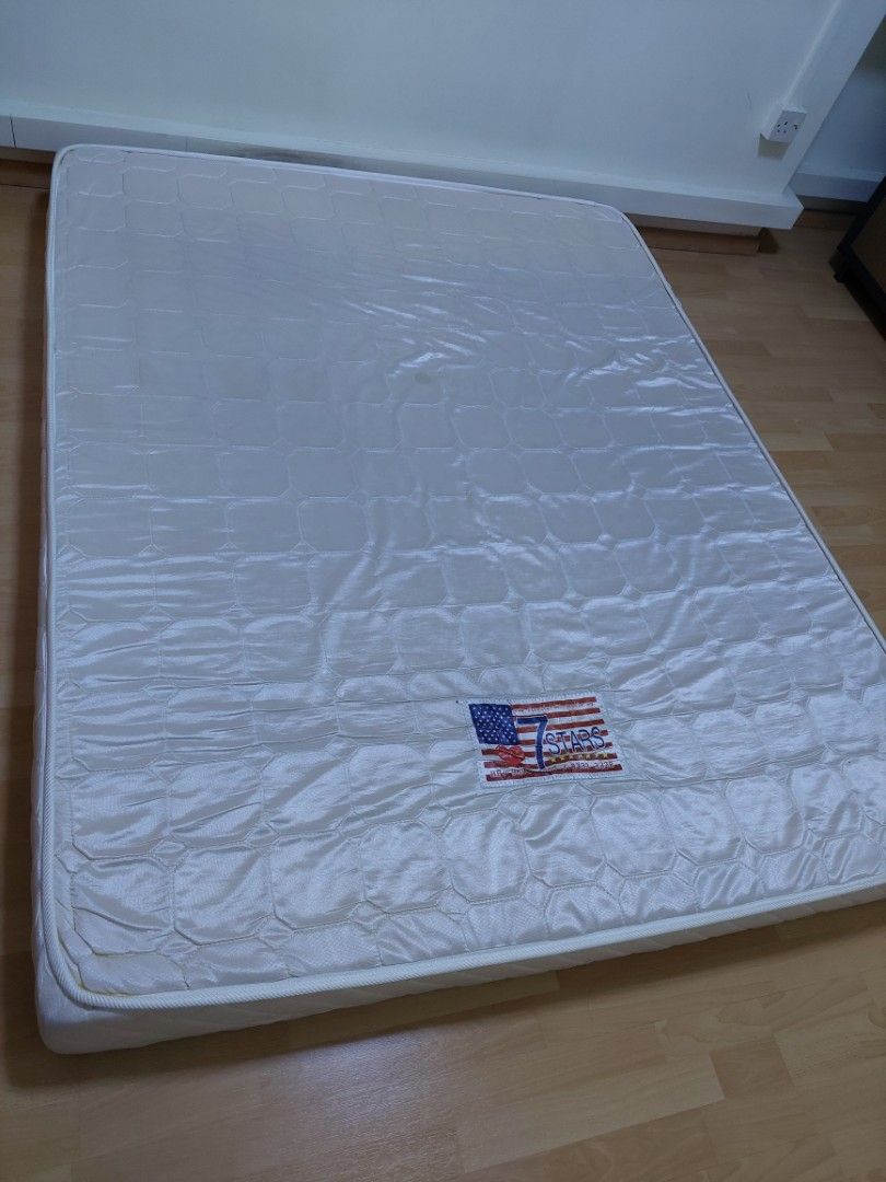 Use but Clean Queens size Mattress, Furniture & Home Living, Furniture