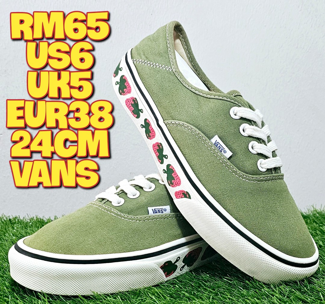 Vans authentic sf on sale strawberry