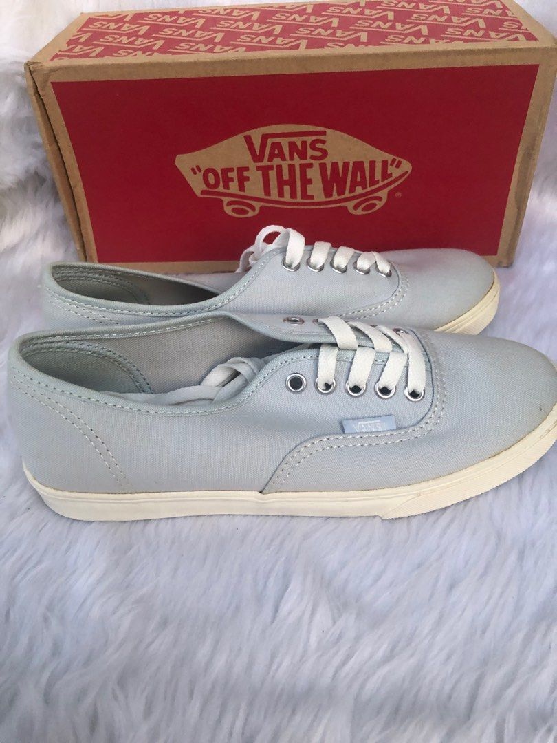 Vans authentic lo pro blanche cheap