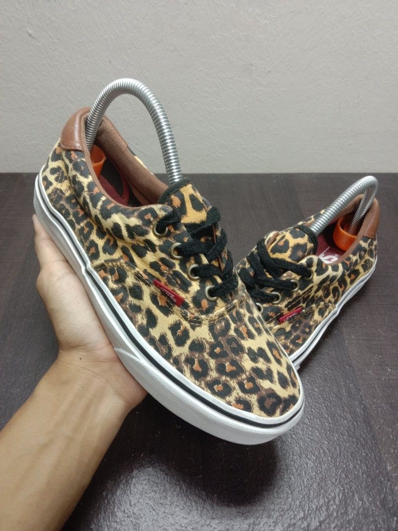 Cheetah print vans mens sales