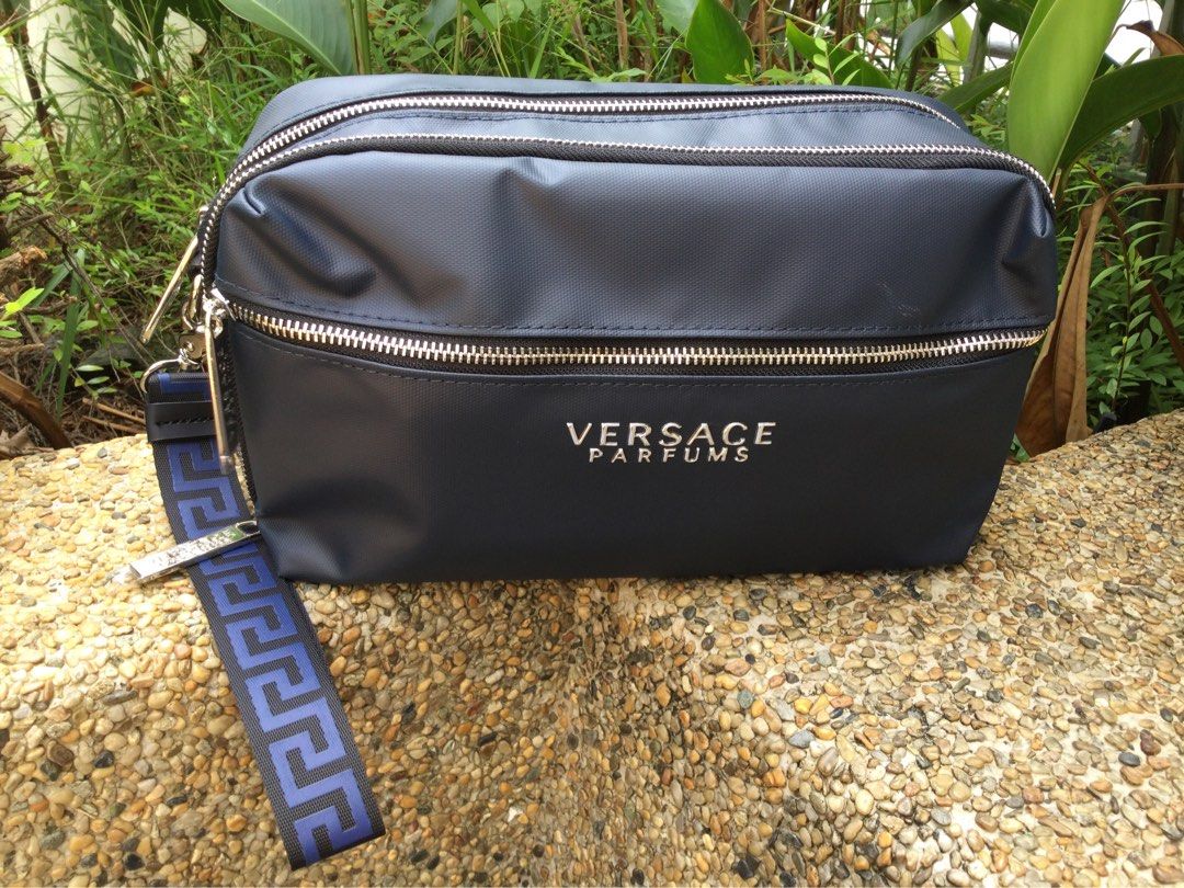 Versace wash bag mens cheap