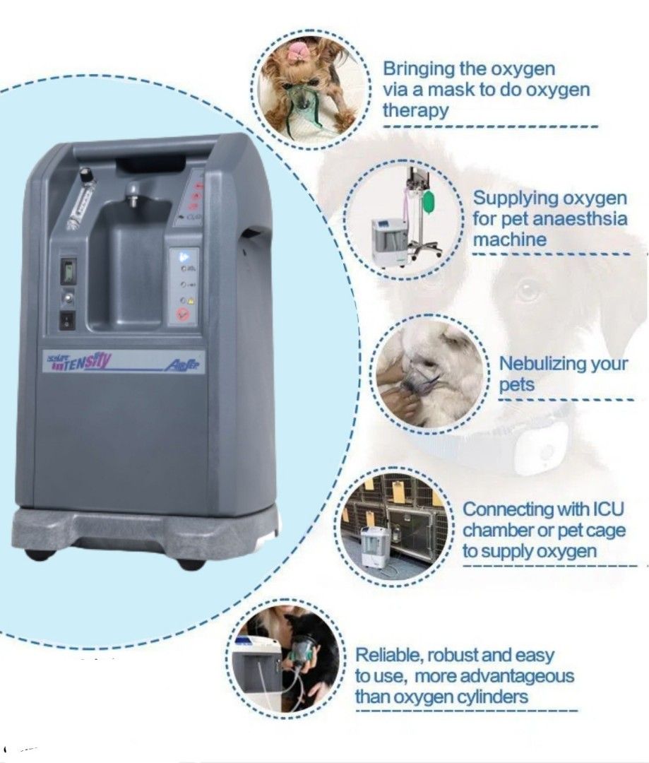 vet oxygen concentrator 10 Litres machine (oxygen therapy for pets