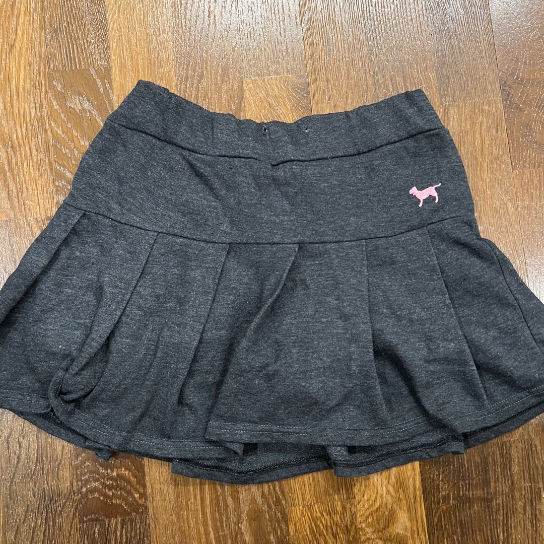 Grey plaid skirt victoria's secret outlet