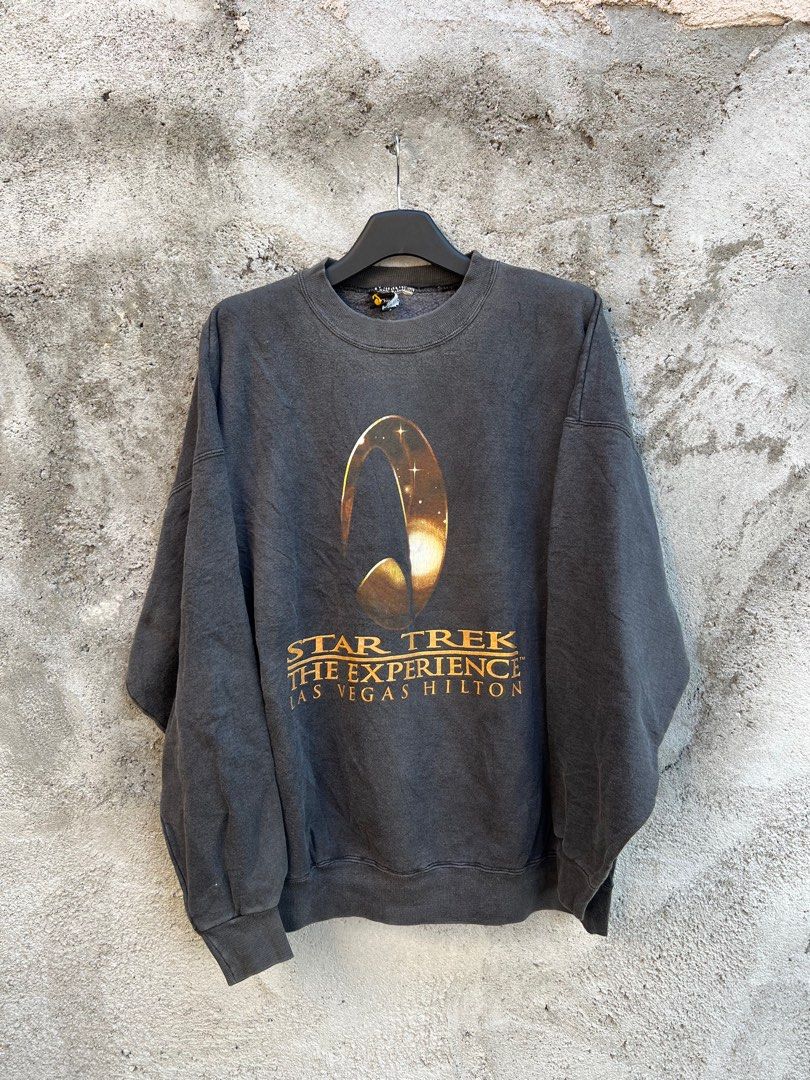 VINTAGE 90s STAR TREK SWEATSHIRT Men s Fashion Activewear on