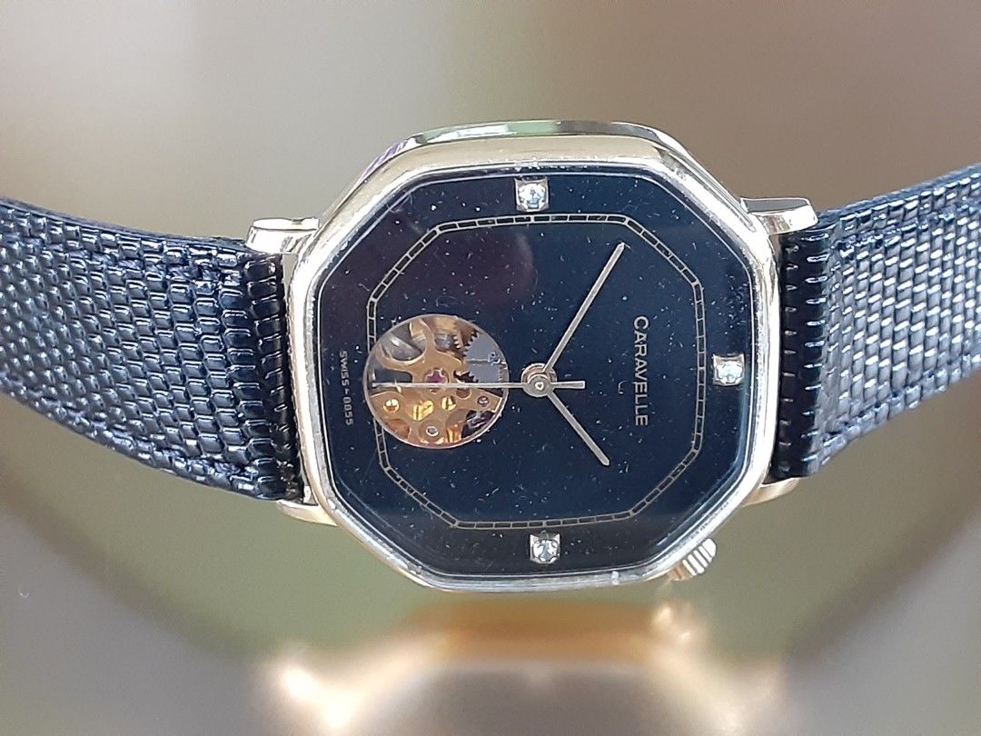 Caravelle swiss watch discount