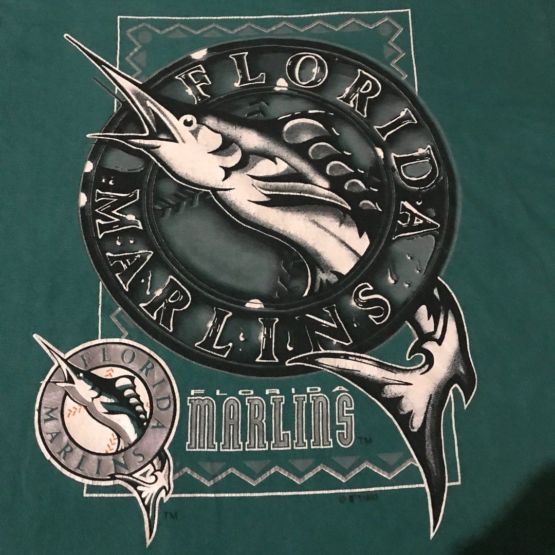Vintage Florida Marlins 1991 Shirt Size Large(tall)