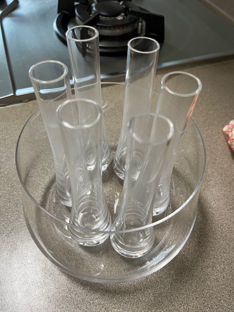 Vodka shot glasses cheap ice bucket set