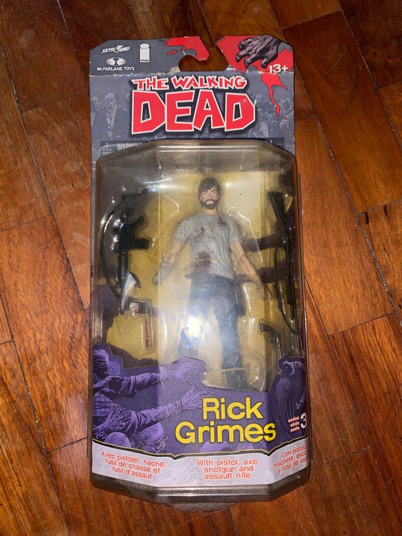 Walking Dead (Category: Figurines & Statues) located in Pasig City. Submitted by iguee (Listing ID 1242777263, Image 1). Description: Mcfarlane Rick Grimes Comic Version Series 3.