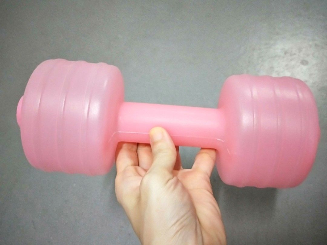 Water Filled Dumbbell, Sports Equipment, Exercise & Fitness, Weights