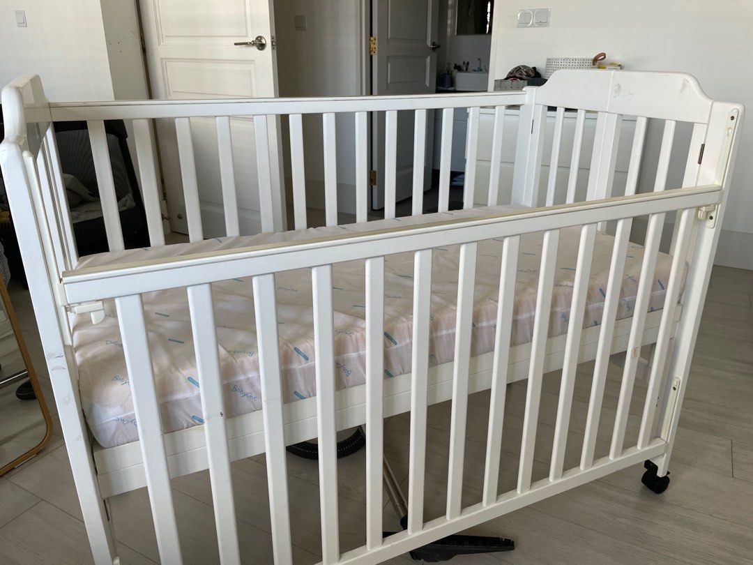 Well used baby cot, Babies & Kids, Baby Nursery & Kids Furniture, Cots ...
