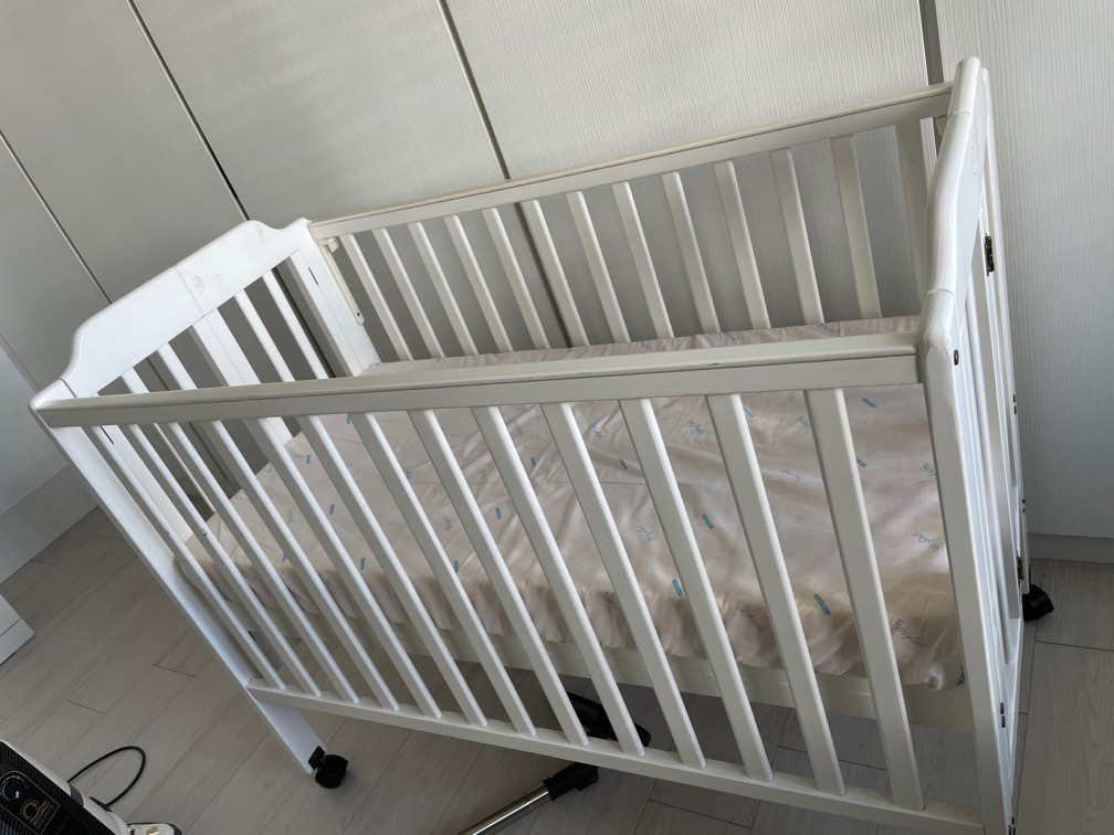 Well used baby cot, Babies & Kids, Baby Nursery & Kids Furniture, Cots ...