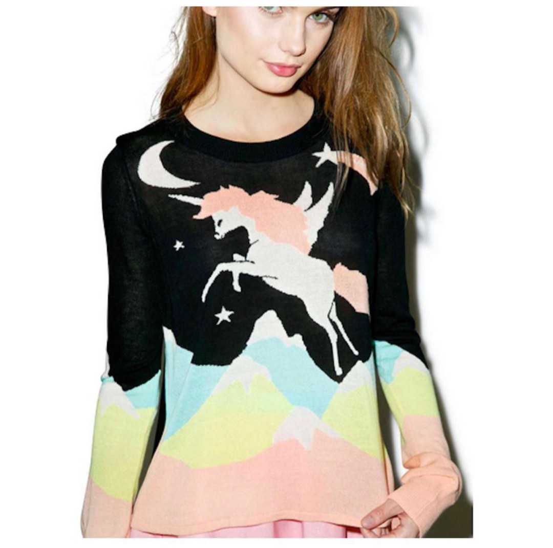 Wildfox Land Faraway Opal Sweater