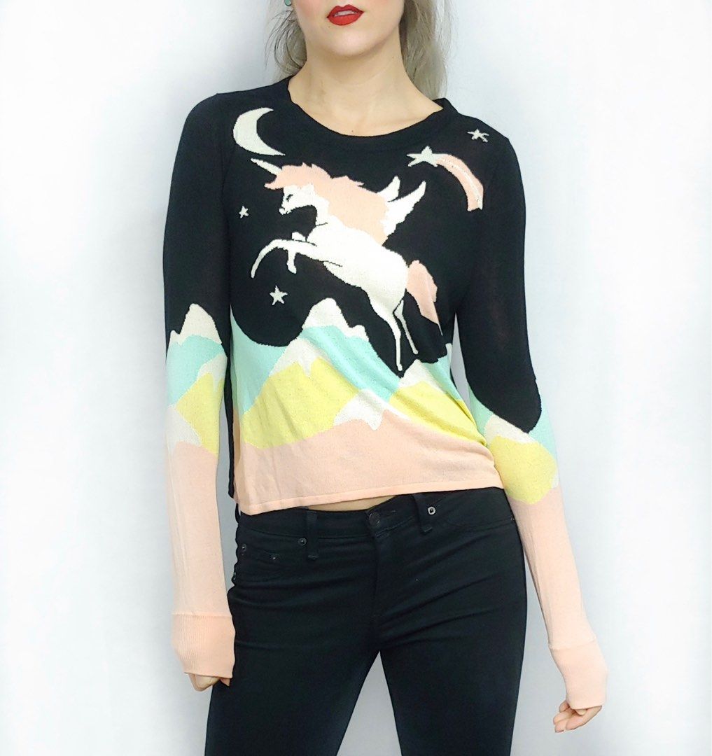 Wildfox unicorn sweatshirt new arrivals