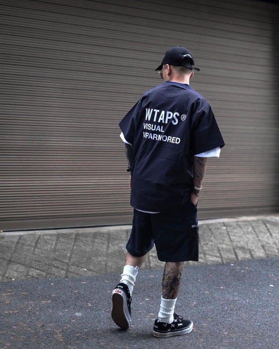 WTAPS SS21 Smock Copo Ripstop Coolmax Navy size 01, 男裝, 上身及