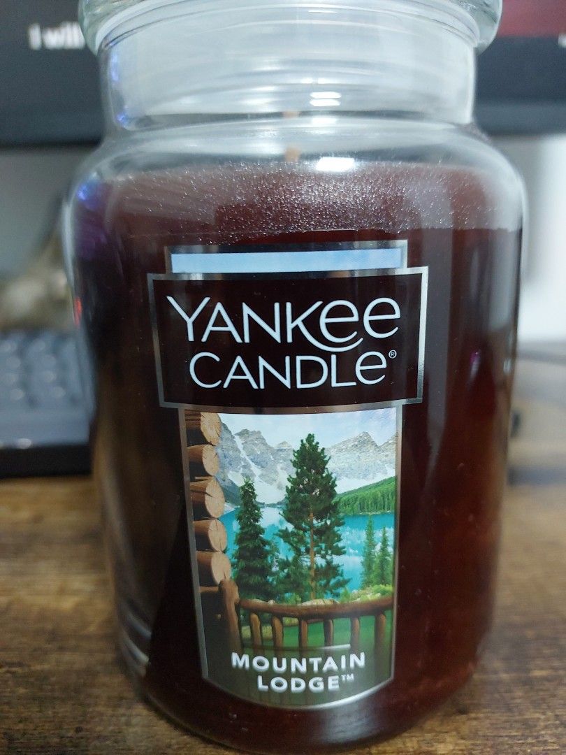 Yankee Candle Mountain Lodge Original Large Jar [Unused], Furniture