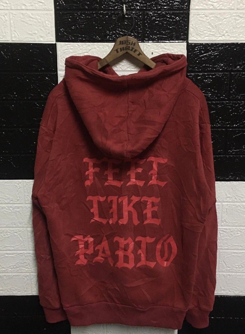 YEEZY I FEEL LIKE PABLO, Men's Fashion, Tops u0026 Sets, Hoodies on Carousell