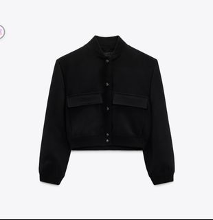 ZARA MAXI BOMBER JACKET