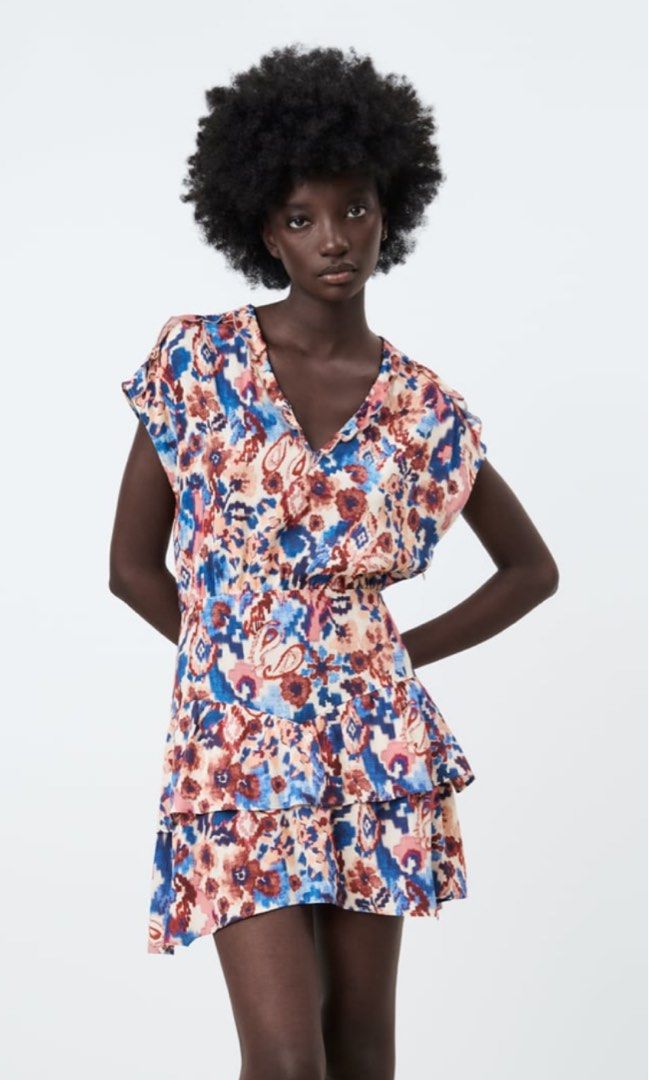 blue and white dress mini Cloudless Mini Dress - Blue and White