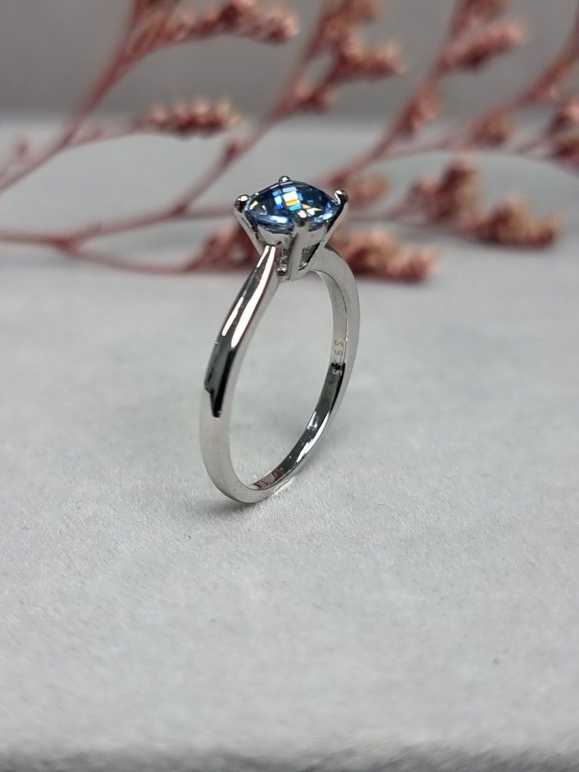Wedding ring blue hotsell
