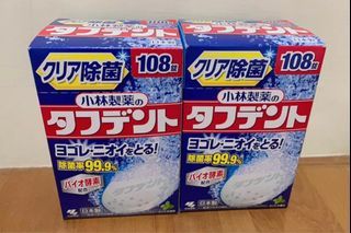 小林製藥-假牙清潔錠108錠/盒.