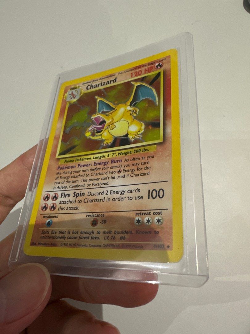 pokemon cards m charizard ex Charizard Pokemon Base Set Holo 1st Edition Holo German #4 main image 0