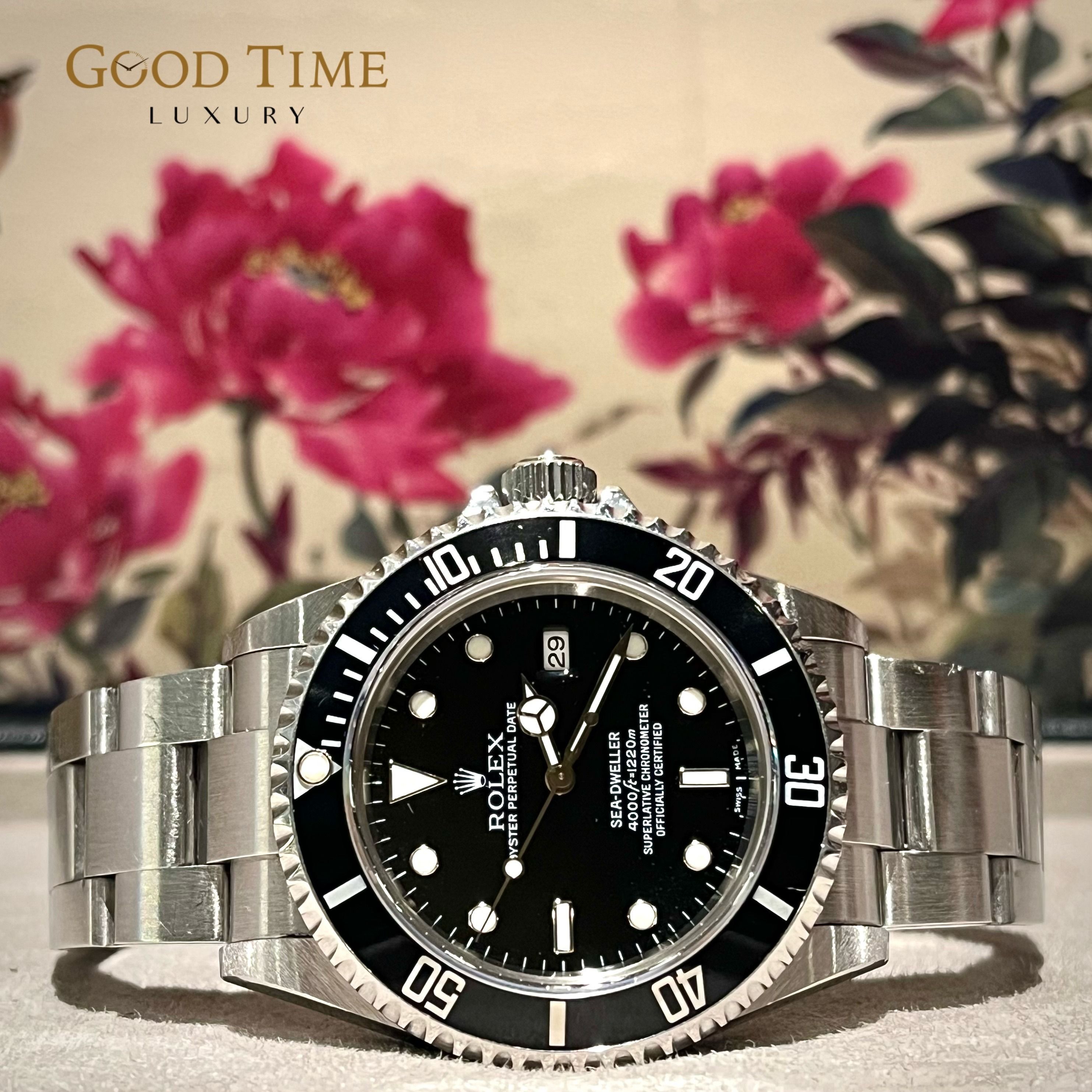 2007 Local AD Full Set Unpolished Rolex Sea Dweller 16600 40mm