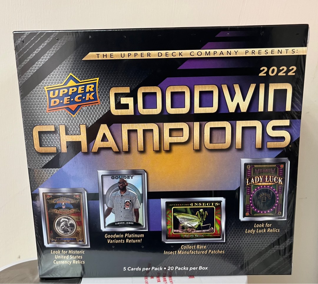 期間限定特別価格 Deck Upper 2023 未開封BOX Goodwin Box Champions ...