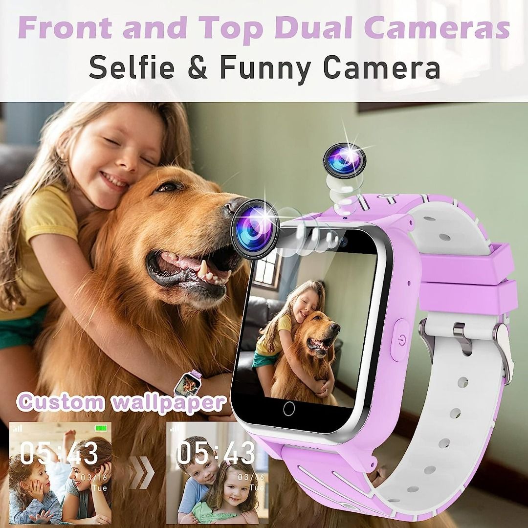 2962) BAUISAN SMART WATCH FOR KIDS KIDS WATCH FOR BOYS GIRLS TOUCH