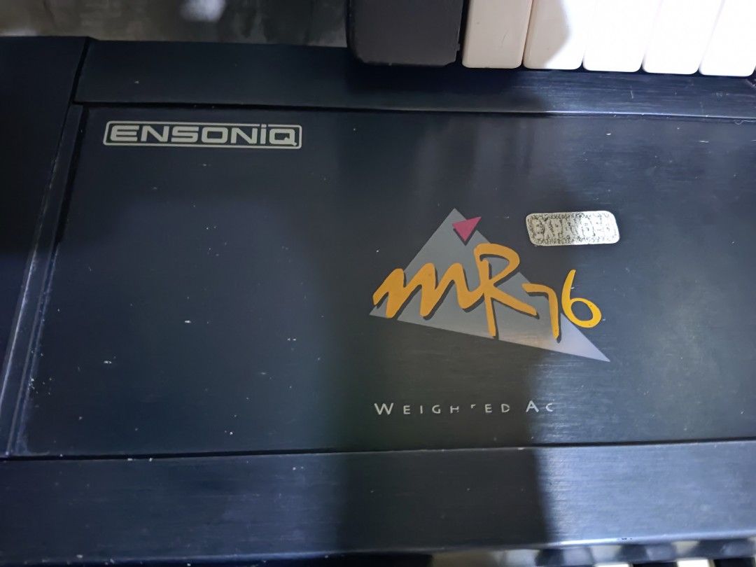 2 Keyboards Ensoniq MR76 and Yamaha DX27 on Carousell
