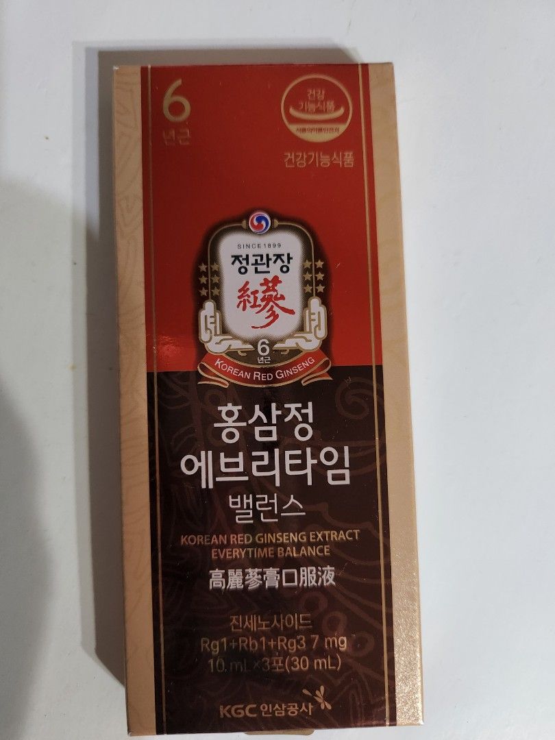 正官庄高麗蔘膏口服液Korean Red Ginseng Extract Everytime Balance