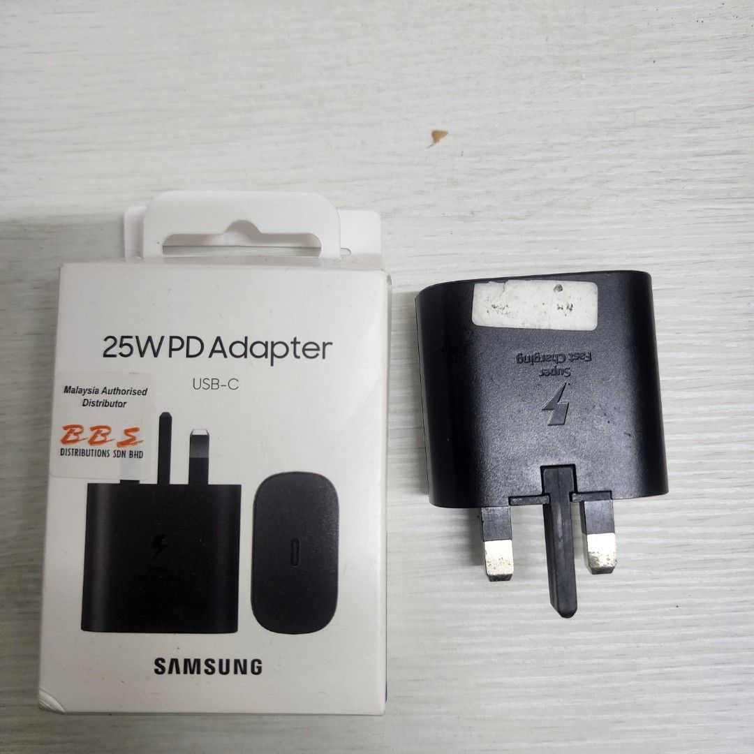Adaptor Samsung 25W PD Adapter Original, Computers & Tech, Parts ...