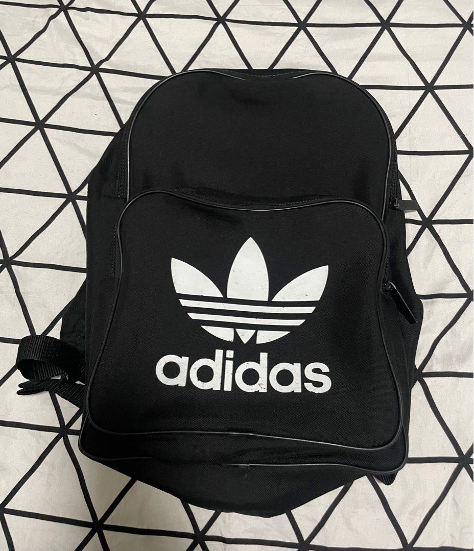 Adidas trefoil black backpack