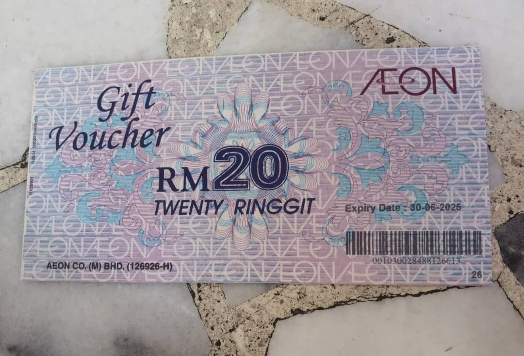 Aeon Voucher RM200, Tickets & Vouchers, Vouchers on Carousell