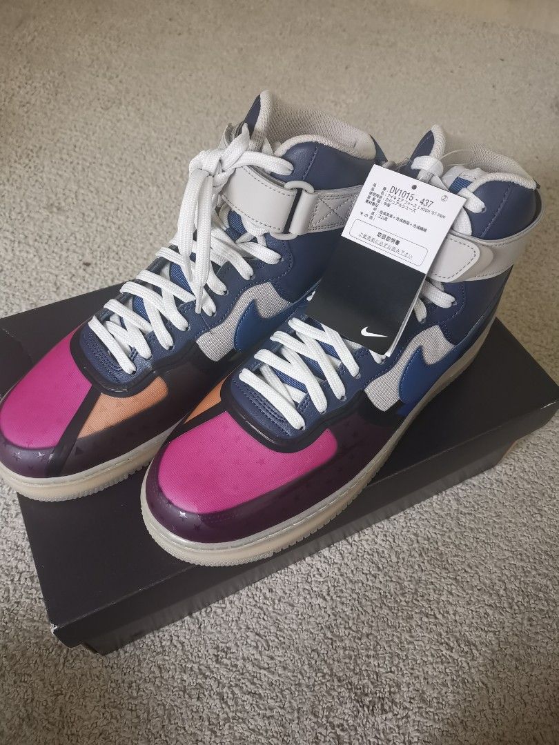 Air force 1 sales high top purple