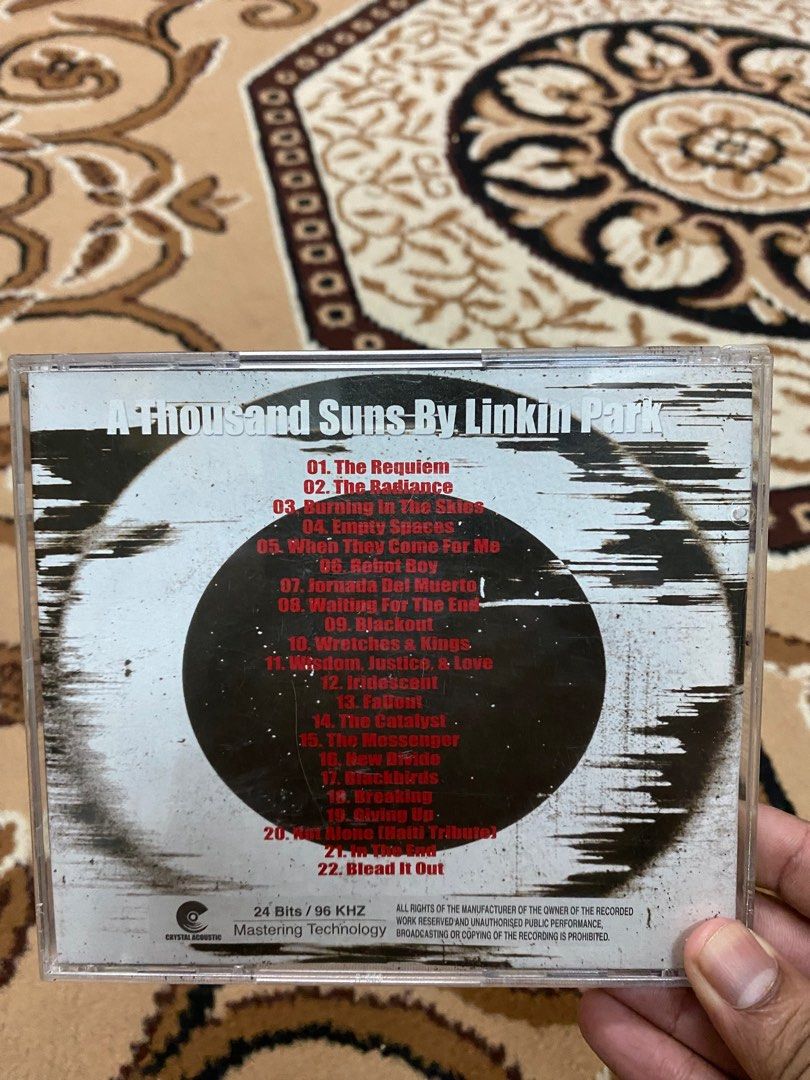 Album Linkin Park, Hobbies & Toys, Music & Media, CDs & DVDs on Carousell