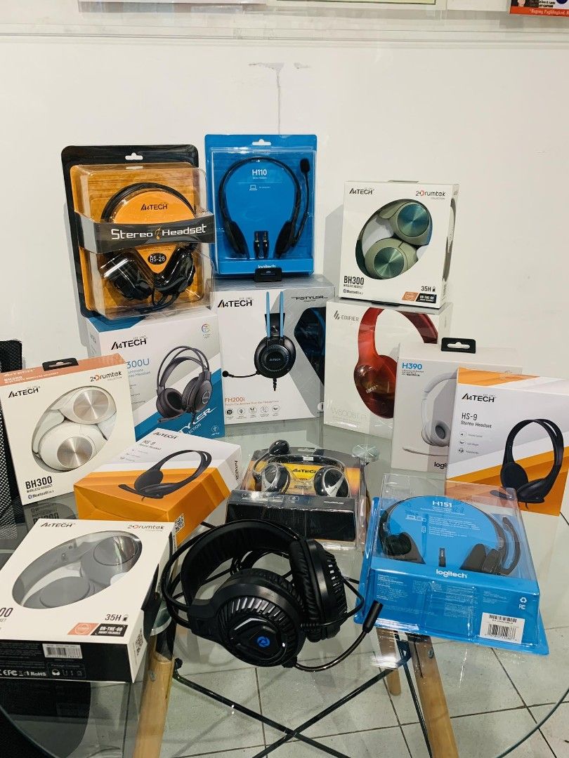 All Headset (Different brand), Audio, Headphones & Headsets on Carousell
