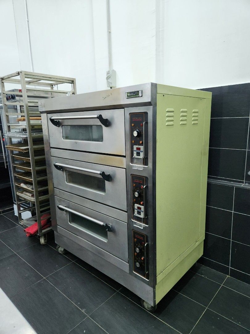 AllBez 3 Deck Electric Oven, TV & Home Appliances, Kitchen Appliances