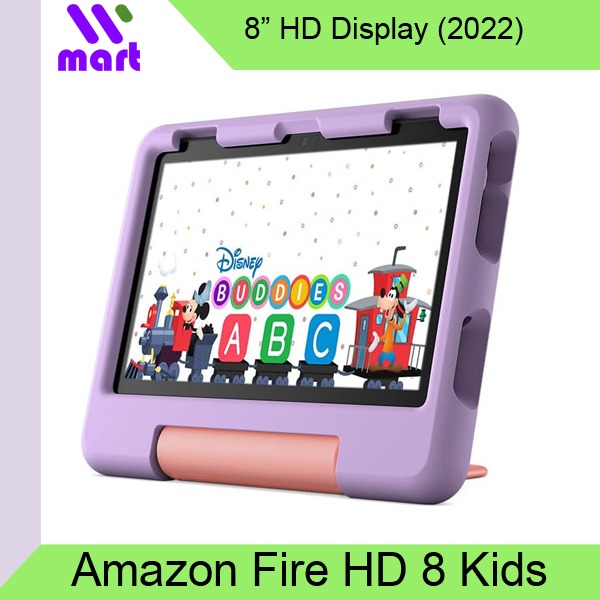 Fire HD 8 Kids – Ages 3-7 (2022) 8 HD Tablet 32 GB with Wi