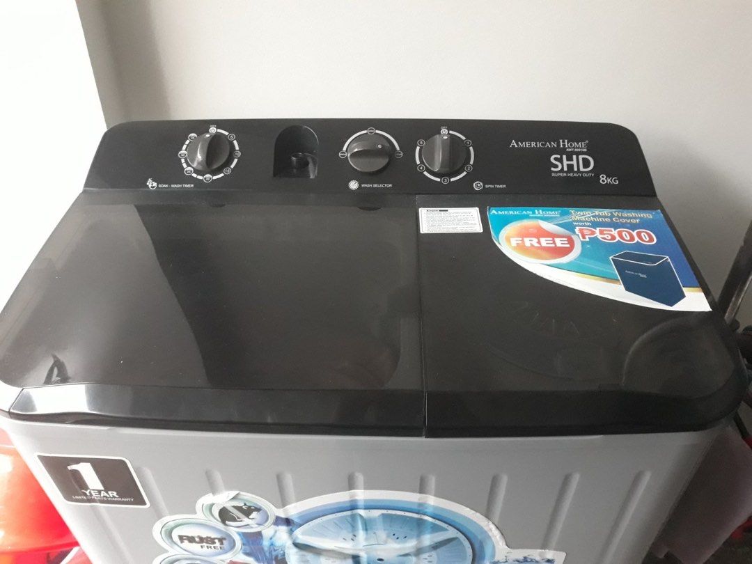 American home shop washing machine 8kg
