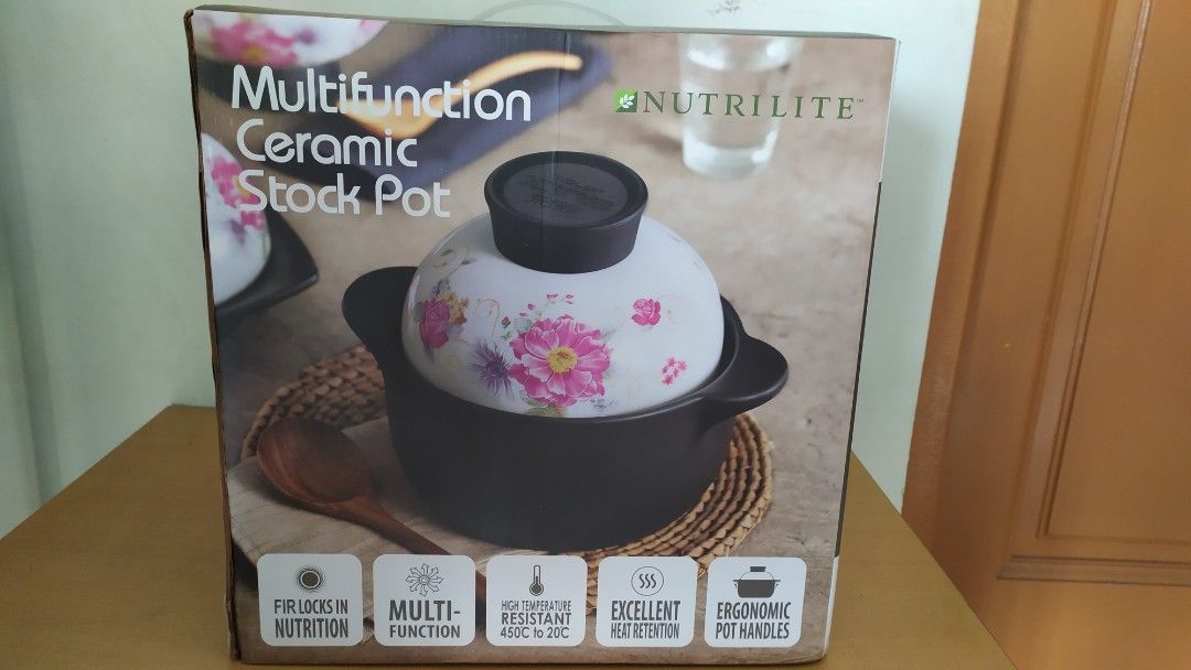 Amway Multifunction Ceramic Stock Pot, TV & Home Appliances, Kitchen