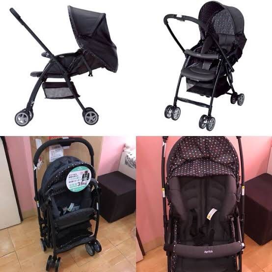 Aprica Karoon Stroller Multi Dots Babies Kids Going Out Strollers on Carousell