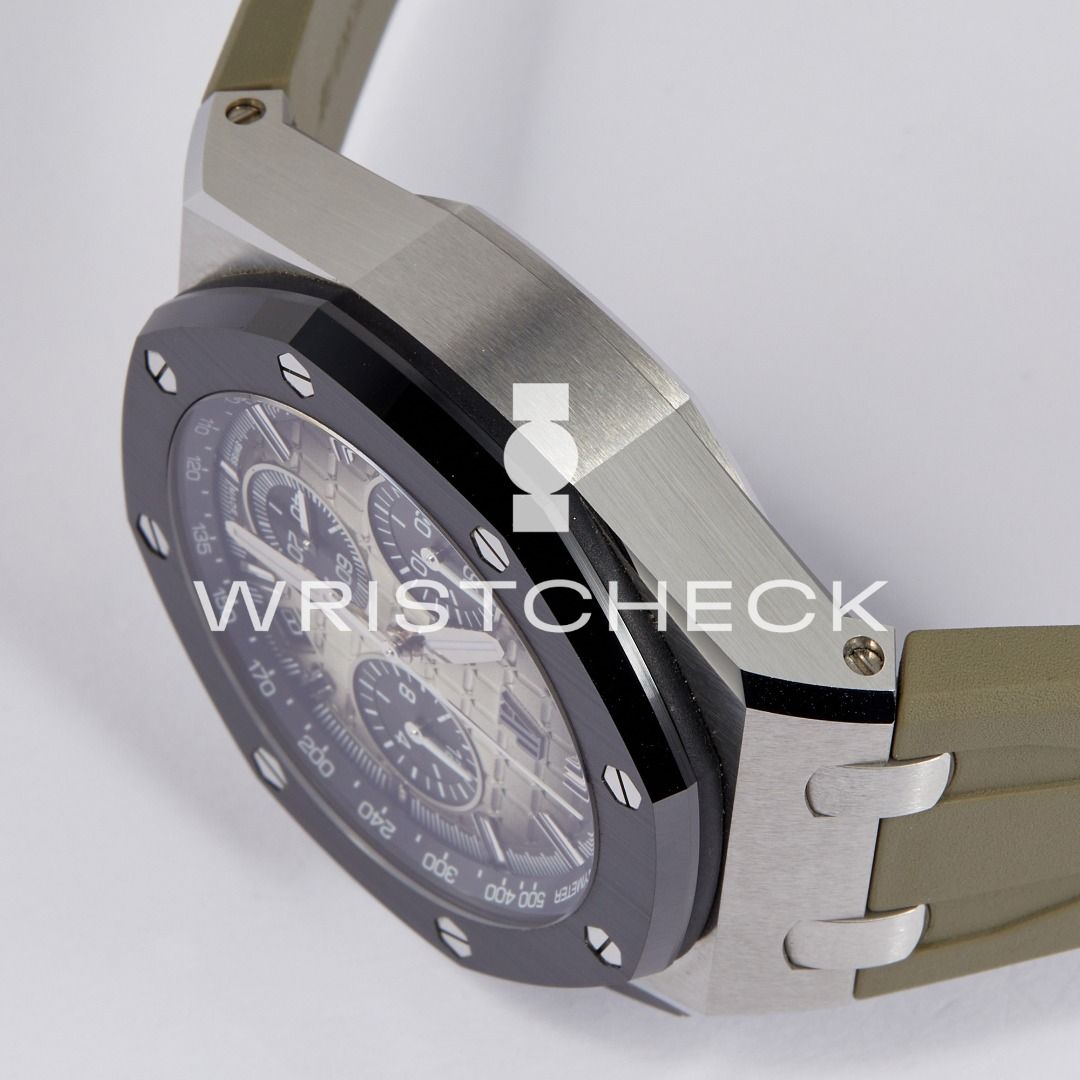 Audemars Piguet Royal Oak Offshore Chronograph Stainless Steel Brown