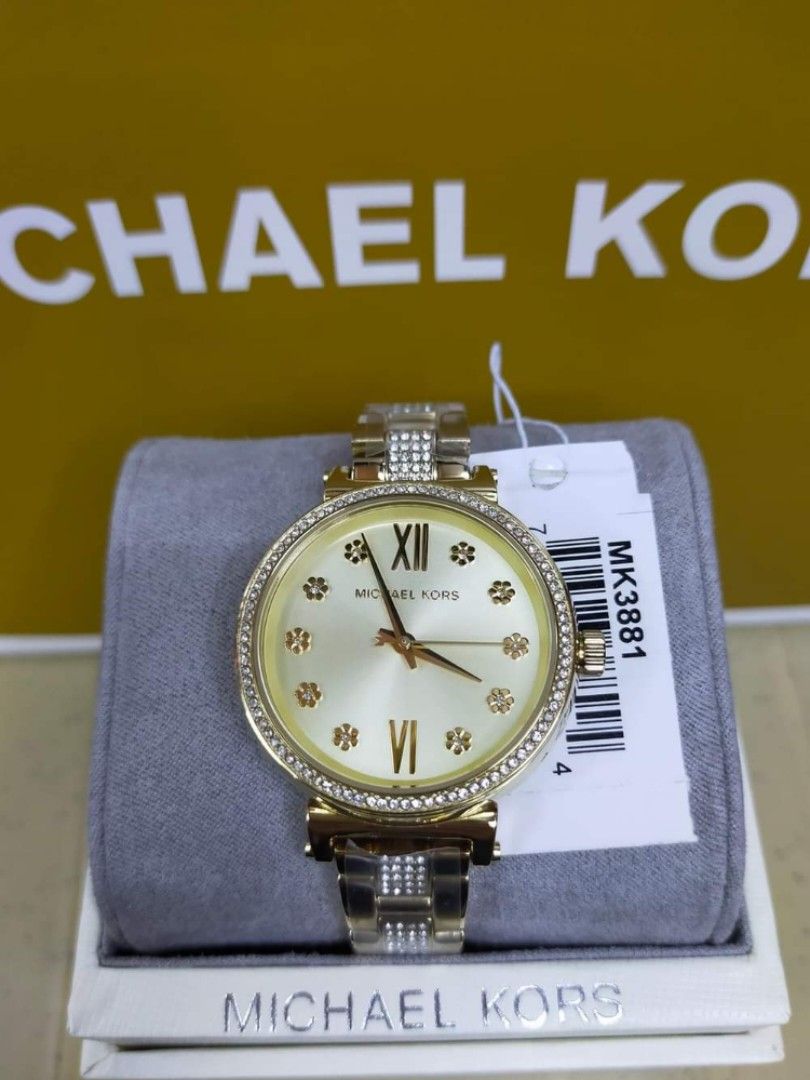 Michael Kors MK3418 Slim Runway Sable Dial Ladies Dress Watch – WatchshopBD
