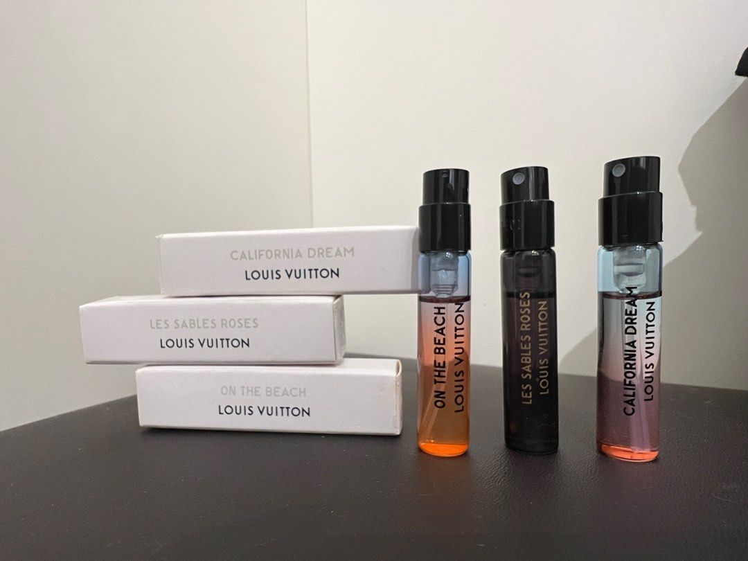 Louis Vuitton Perfumes Collection For Men Sample Vials Spray 2ml /0.06oz  6Pc Set
