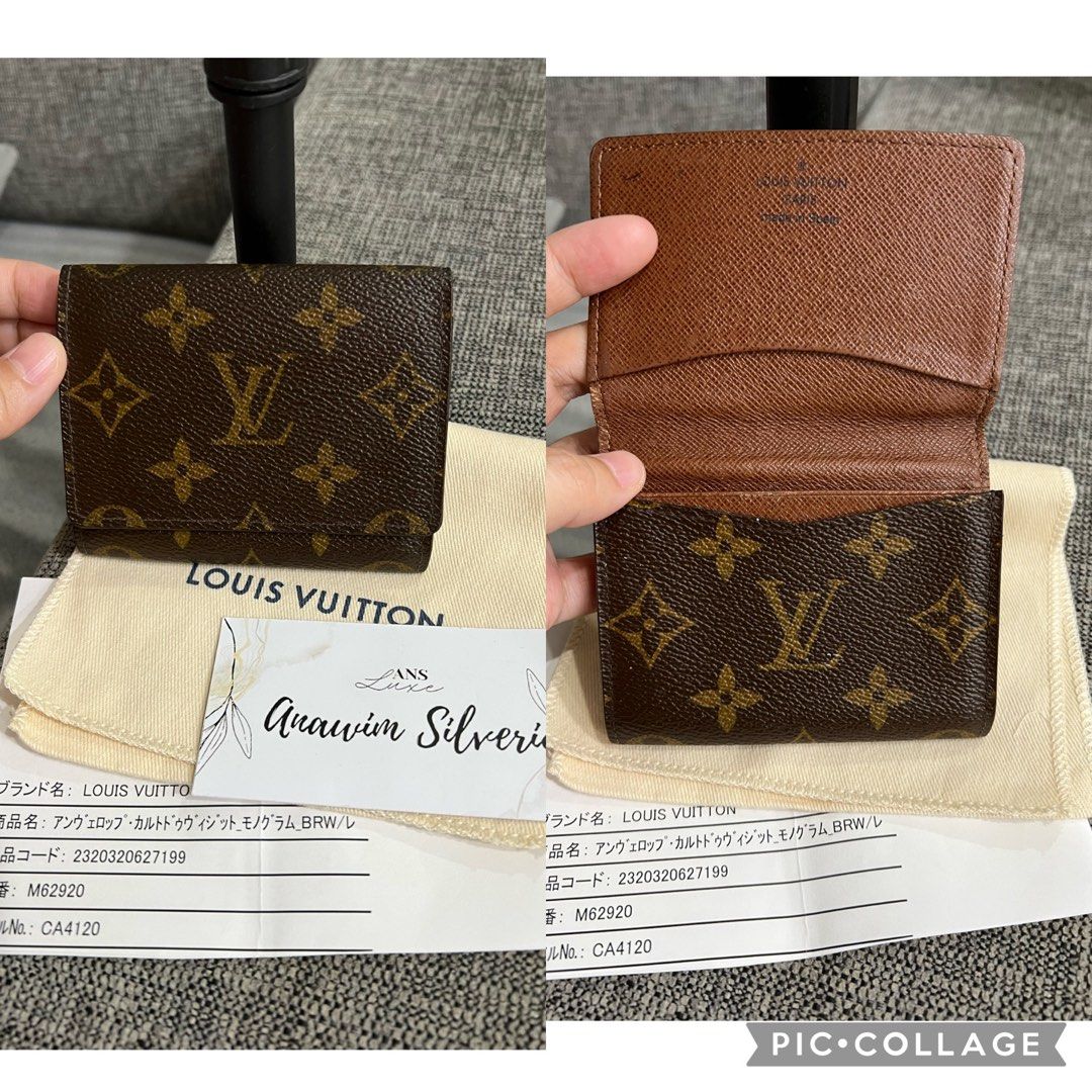 LV Wallet with Coin Pouch (Original), Luxury, Bags & Wallets on Carousell