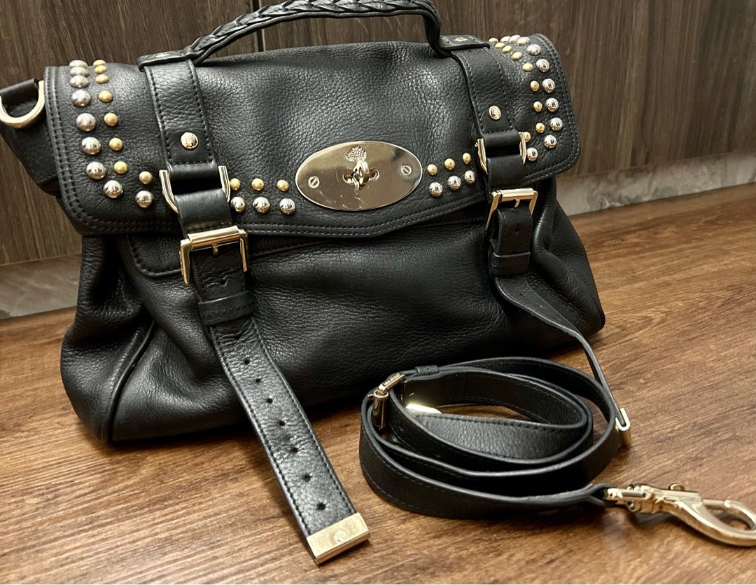 Authentic Mulberry Alexa Metal studded Limited Edition Women s