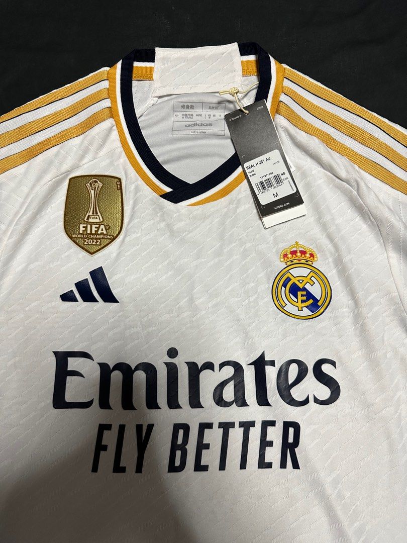 AUTHENTIC Real Madrid 23/24 Home kit HEAT RDY, Men's Fashion ...