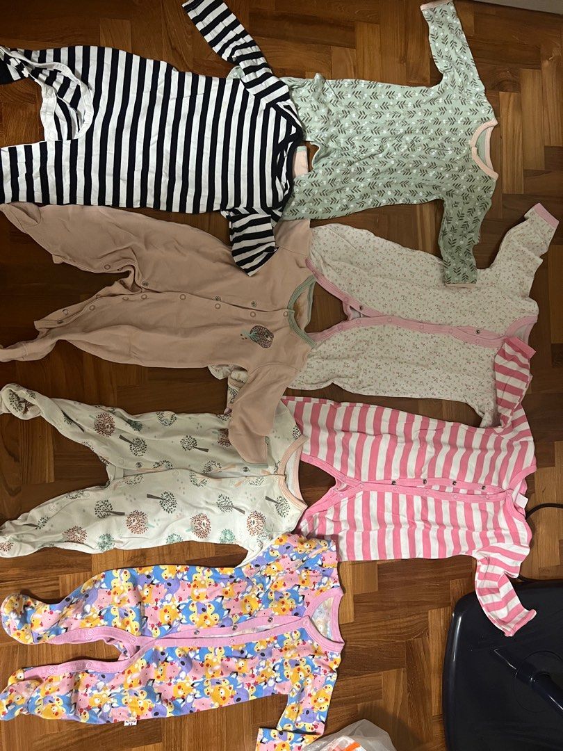 Baby Girl Sleepsuits Next Mamas Papas Babies Kids Babies
