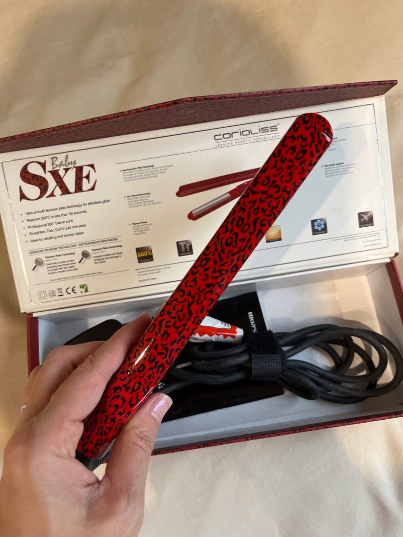 Sxe professional styling iron 2025